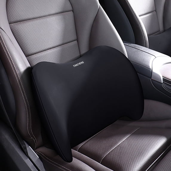 Support Pillow Memory Foam Back Cushion for Office Chair and Car Seat Support 1-Pack