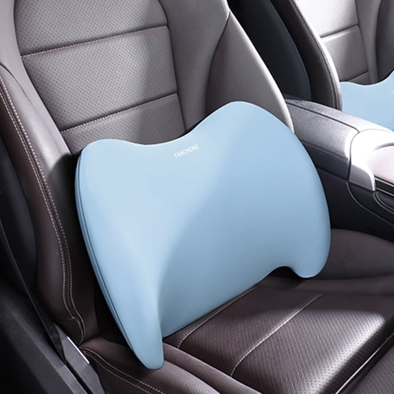 Support Pillow Memory Foam Back Cushion for Office Chair and Car Seat Support 1-Pack