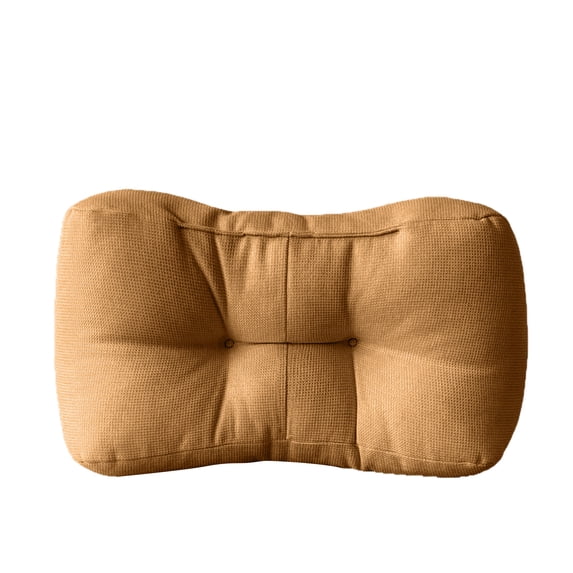 Lumbar Support Pillow for Office Chair, Office Chair Lumbar Support Cushion, Durable Chair Back Support Cushion, Lower Back Support Pillow for Desk Chair, Khaki 1 Piece