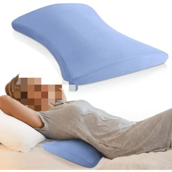 Lumbar Support Pillow for Sleeping & Back Pain Relief  Ergonomic Memory Foam Cushion for Lower Back, Spinal Alignment, Sciatica, Hip & Pregnancy Support  Home, Office & Car Use$$Bedding