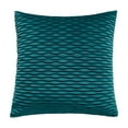 thumbnail image 1 of Lumbar Support Pillow Velvet Pleated Cushion for Sofa Bed Office Use 45 cm x 45 cm 17.71 in x 17.71 in, 1 of 6