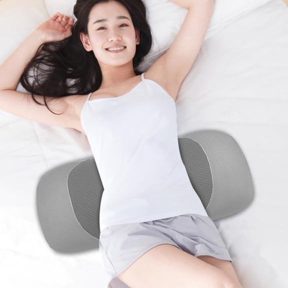 Lumbar Support Pillow for Bed Relief Back Pain Lower Back Pillow for Sleeping Memory Foam Waist Pillow for Side Back&Stomach Sleepers