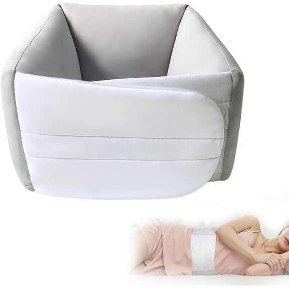 Lumbar Support Pillow for Sleeping, Memory Foam Lower Back Cushion for Bed Sofa Rest