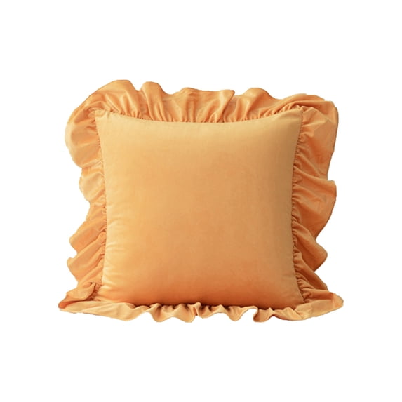 Lumbar Support Throw Pillow for Bedside Sofa and Floor Cushion, Decorative Accent with Soft Filling and Invisible Zipper, Comfortable Back Support Home Decor