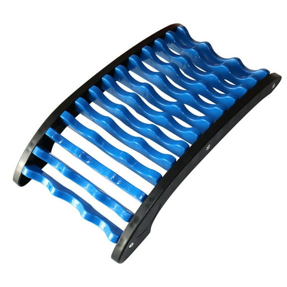 Lumbar Traction Device Disc Protrusion Corrector Neck Back Stretch Massage Equipmentblue black