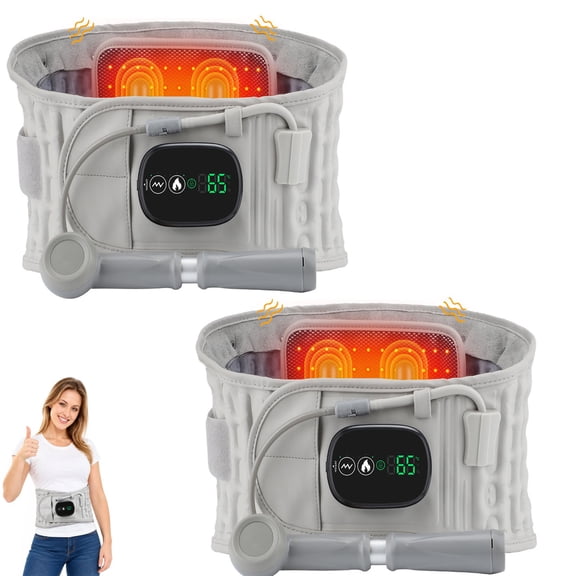 Lumbease Pro Spinal System, Lumbease Pro, Dynamic Airbag Support Combined with Adjustable Vertical Support, 3 Temperature Settings with 3 Vibration Levels, Ergonomic Wrap-Around, Ideal for Indoor Use