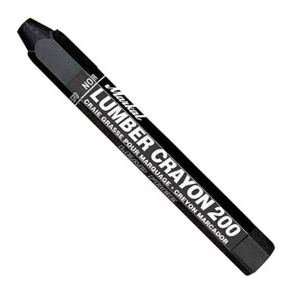 Lumber Crayon, Black ,PartNo J40350 JonesStephens