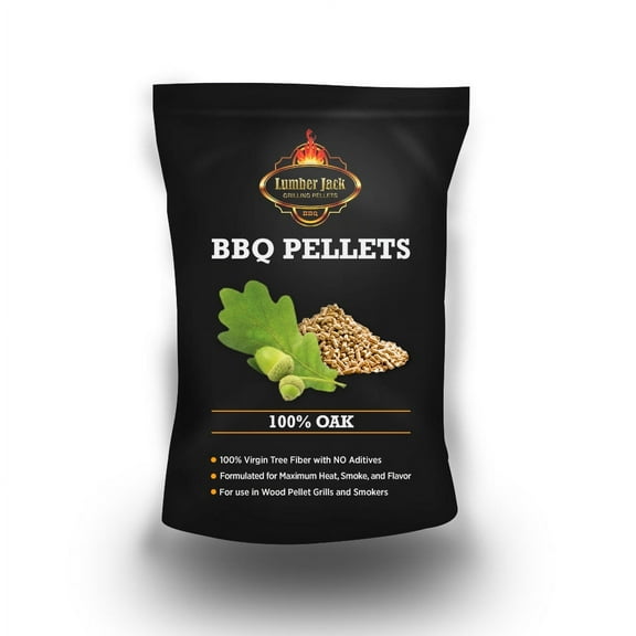 Lumber Jack 100% Oak Grilling Pellets, 20 lbs