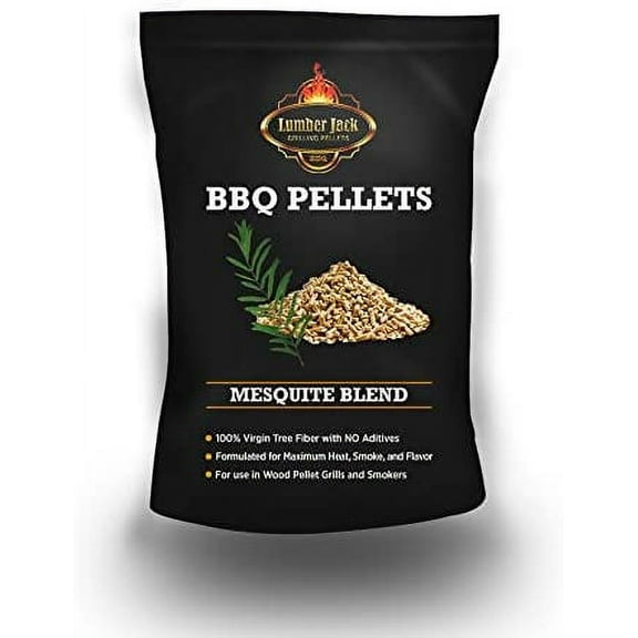Lumber Jack 20-pounds BBQ Grilling Wood pellets (Mesquite Blend)