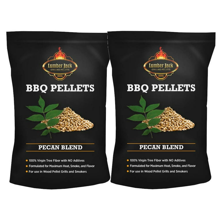 Lumber Jack 40 Pound Pecan Blend BBQ Pellets Walmart