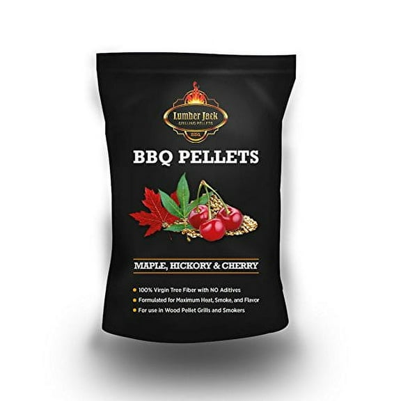 Lumber Jack 5087 20-Pound BBQ Grilling Wood Pellets, Maple, Hickory and Cherry Blend