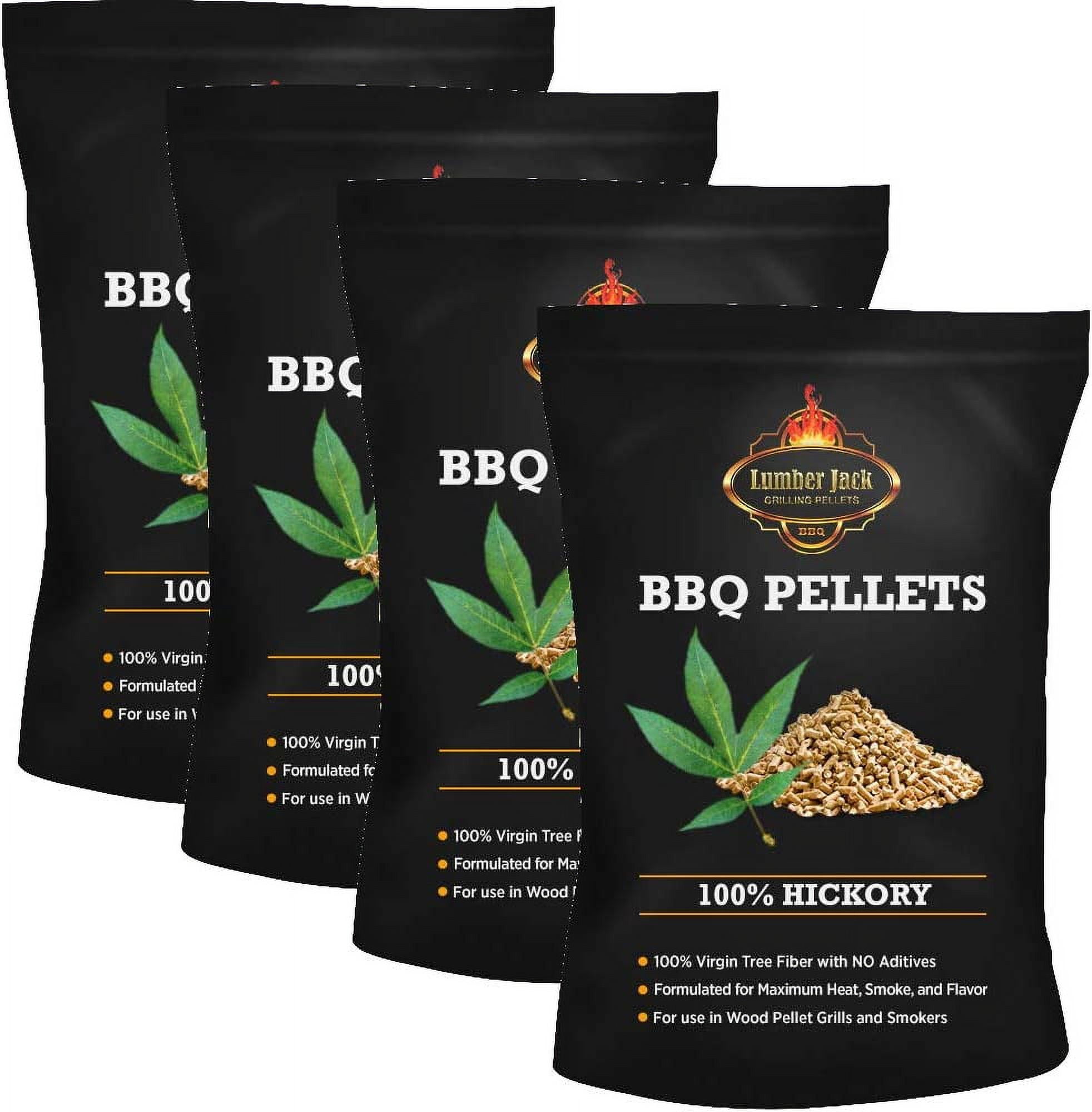 Lumber Jack 80 Pound 100 Hickory BBQ Pellets