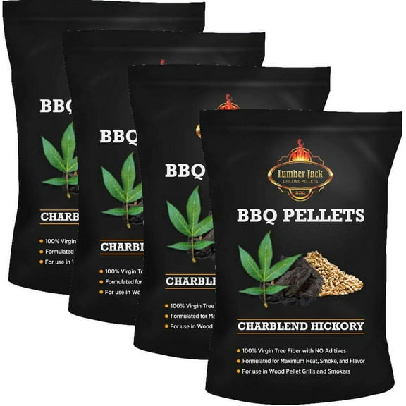 Lumber Jack 80 Pound Chark Hickory BBQ Pellets
