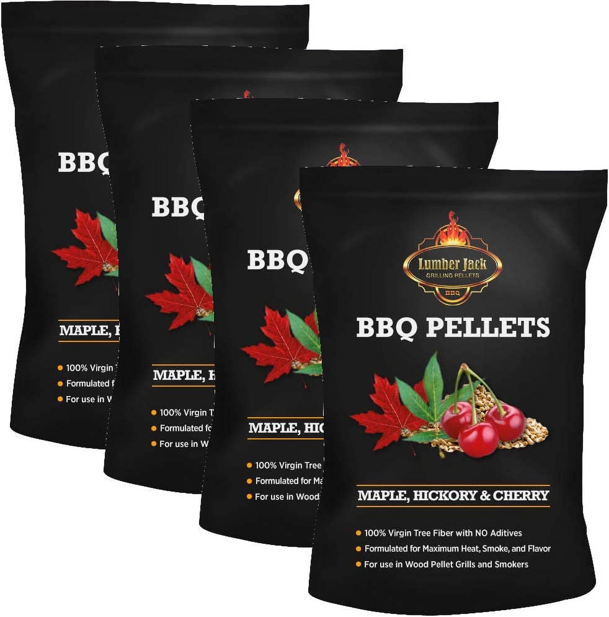 Lumber Jack 80 Pound MapleHickoryCherry Blend) BBQ Pellets