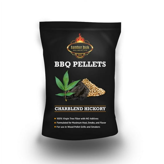 Lumber Jack CharBlend Hickory BBQ Grilling Pellets