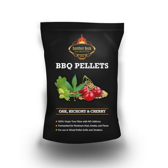 Lumber Jack Oak-Hickory-Cherry - Supreme Blend BBQ Grilling Pellets