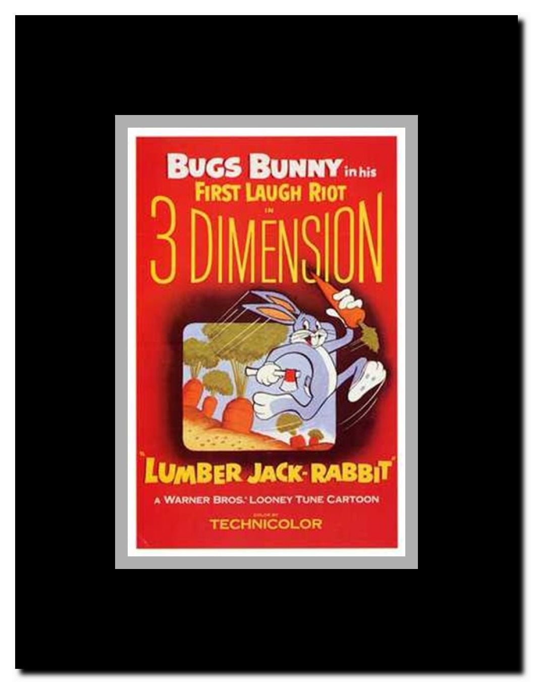 Lumber Jack-Rabbit Framed Movie Poster
