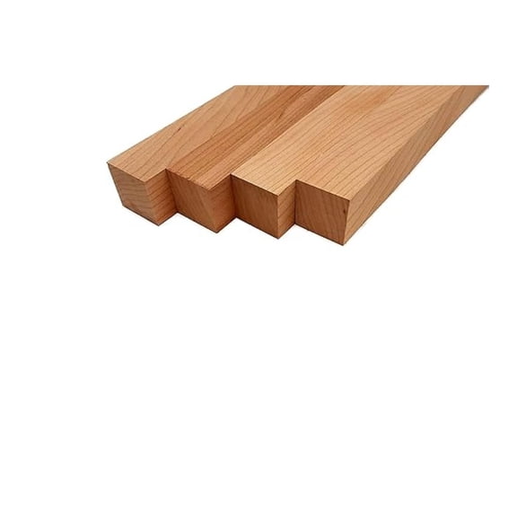 Lumber Square Turning Blanks 1.5" x 1.5" (4 Pieces) (1.5" x 1.5" x 36")