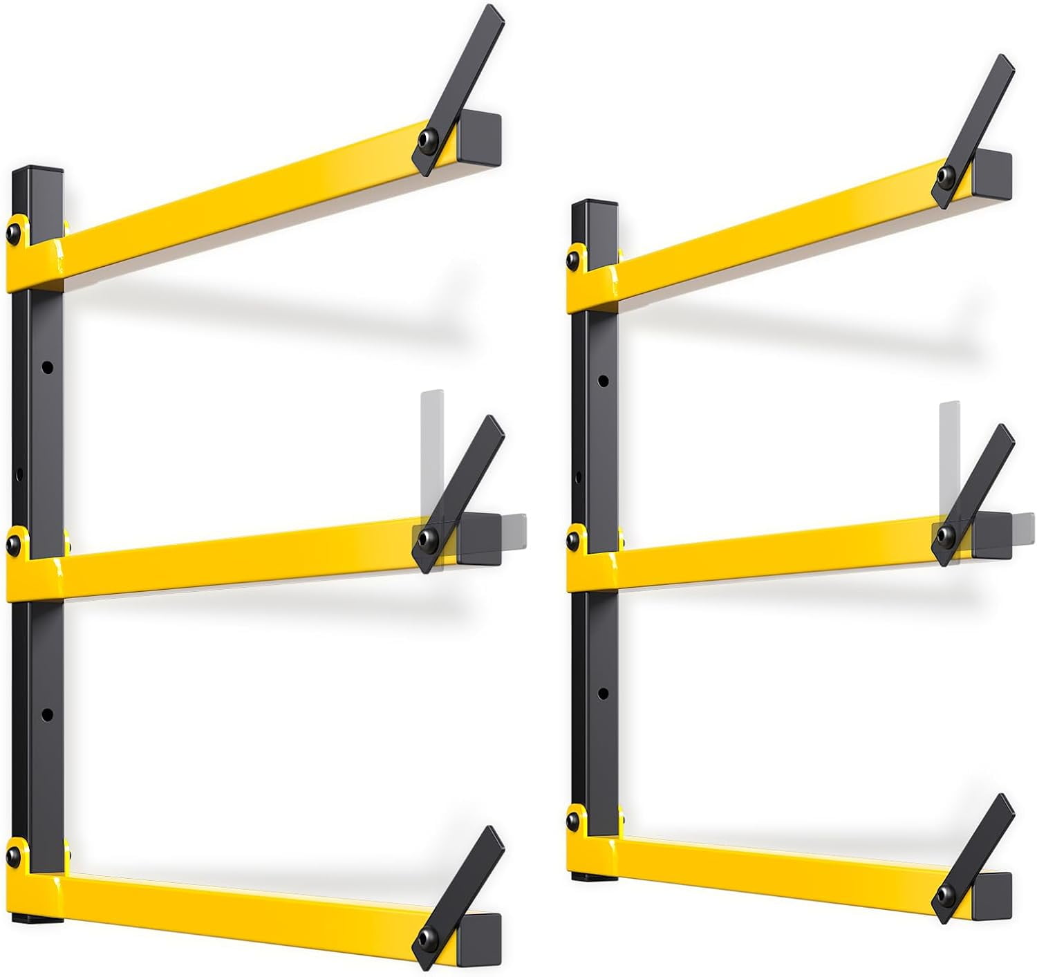 Wood Level Rack Lumber Storage Rack Folding Wood Storage Racks Wall-Mounted Metal Racks ...