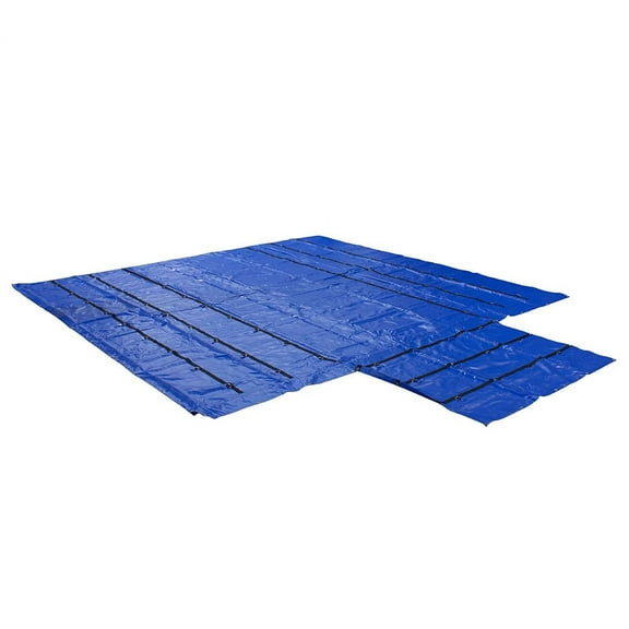 Lumber Tarps Heavy Duty 18oz 20x27 (6' Drop) - Blue