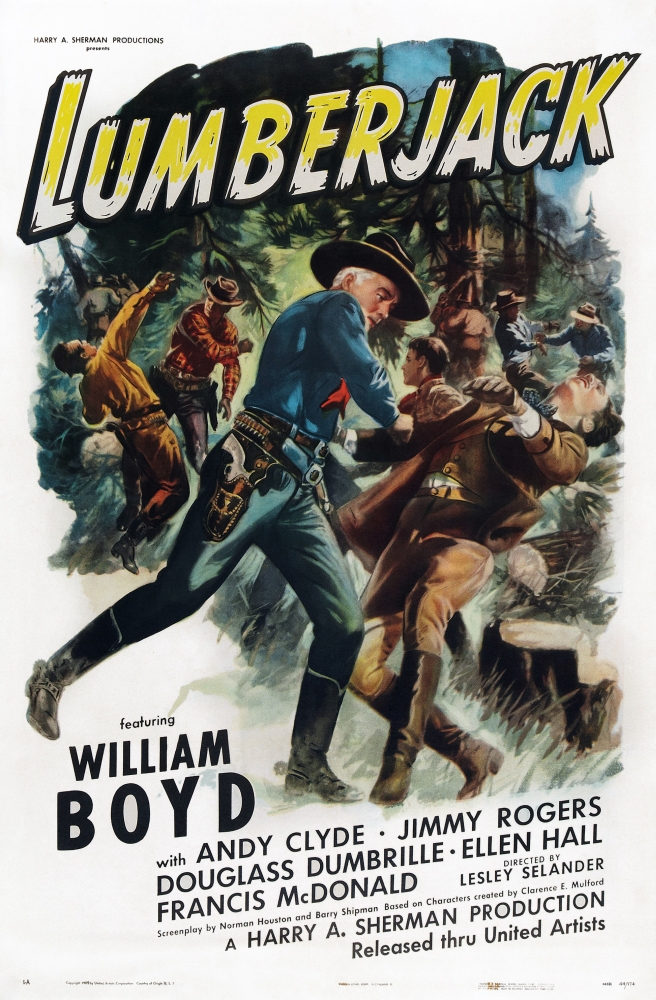 Lumberjack Canvas Art - (11 x 17)