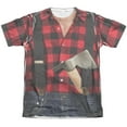 thumbnail image 1 of - Lumberjack Costume - Short Sleeve Shirt - Small, 1 of 2