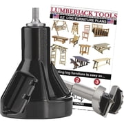 Lumberjack Tools 42053 Commercial Series Tenon Cutter Kit - Beginner Kit, 1. 5 inch Tenon Cutter & Forstner Bit - Model