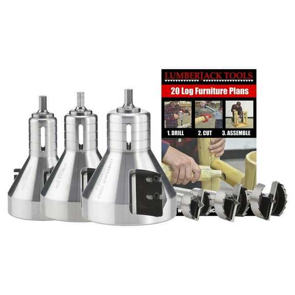 Lumberjack Tools Industrial Series 3-Size Master Kit