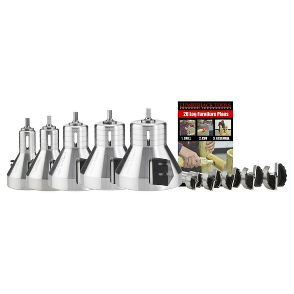 Lumberjack Tools Industrial Series 5-Size Professional Kit (ISK5N)