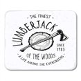 thumbnail image 1 of Lumberjack in Black and White Retro Adventure Graphic Old School for Vintage Effects are Easily Removable Mousepad Mouse Pad Mouse Mat 9x10 inch, 1 of 3