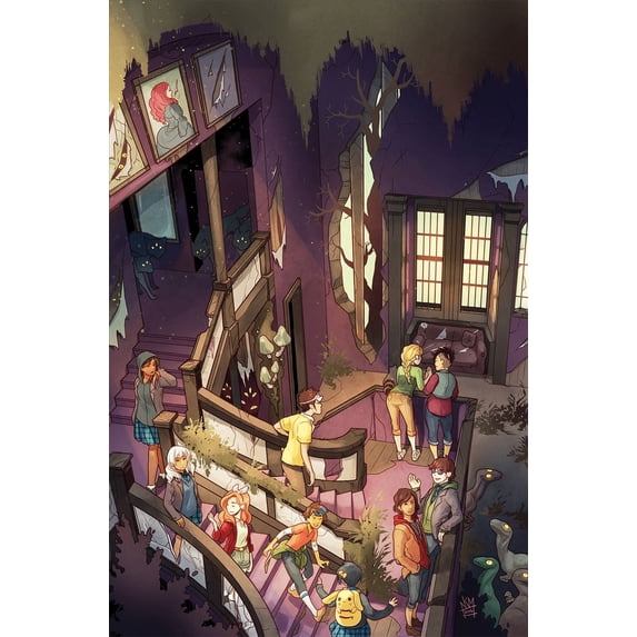 Lumberjanes Gotham Academy #1 Subscrip Connect Matthews Var (Subscrip Connect Matthews Var) Boom! Studios Comic Book