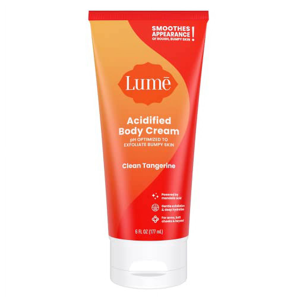 Lume Acidified Body Cream Smooth Appearance of Rough, Bumpy Skin