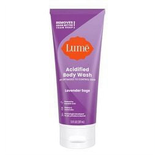 Lume Acidified Body Wash Tube Lavender Sage 7 fl oz