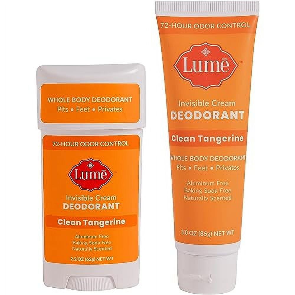 Lume Deodorant Cream Underarms and Private Parts Aluminum Free