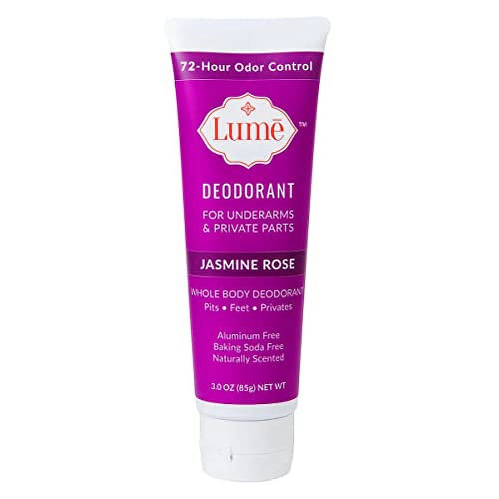 Lume Deodorant For Underarms & Private Parts 3oz Tube (Jasmine Rose