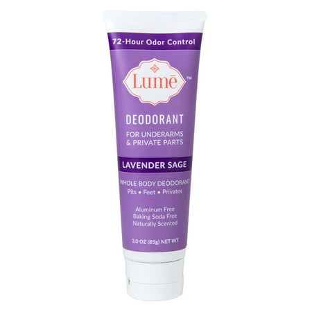 Lume Deodorant For Underarms &amp; Private Parts 3oz Tube (Lavender Sage) Lavender Sage