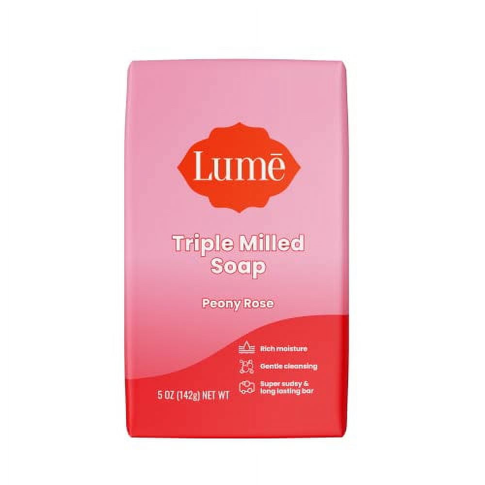 Lume Triple Milled Soap Rich Moisture & Gentle Cleansing Paraben