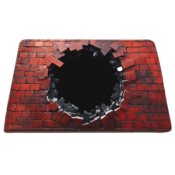 Lume Wear 2026 3D Hole Rug, Optical Illusion Carpet That Looks like a Deep Hole, Funny Prank Mat for Home and Pet Play, Size 40x60cm Available in 6 Styles