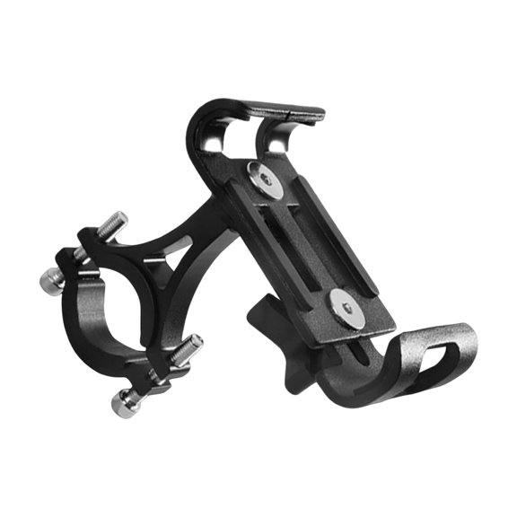 Lume Wear Aluminum Alloy Bike Motorcycle Phone Holder Mount a Sturdy Handlebar Clamp for Cell Phone. Secure Grip for 4.7 to 7 Inch Smartphones for Riding and Outdoor Navigation