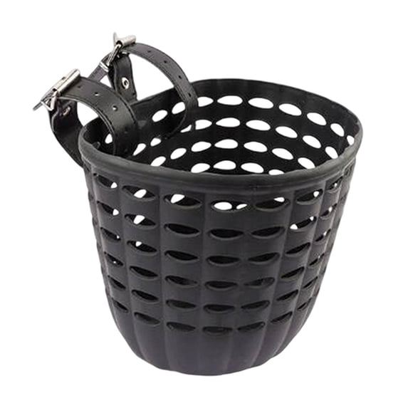 Lume Wear Bike Front Basket for Kids with Adjustable Straps a Heavy Duty Woven Basket for Handlebar Mount. A Lightweight Cargo Carrier That Fits Most Childrens Bicycles for Toys Snacks
