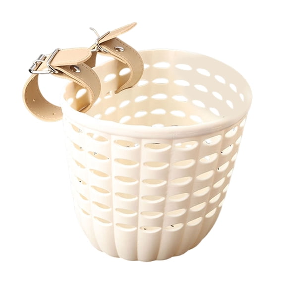 Lume Wear Bike Front Basket for Kids with Adjustable Straps a Heavy Duty Woven Basket for Handlebar Mount. A Lightweight Cargo Carrier That Fits Most Childrens Bicycles for Toys Snacks