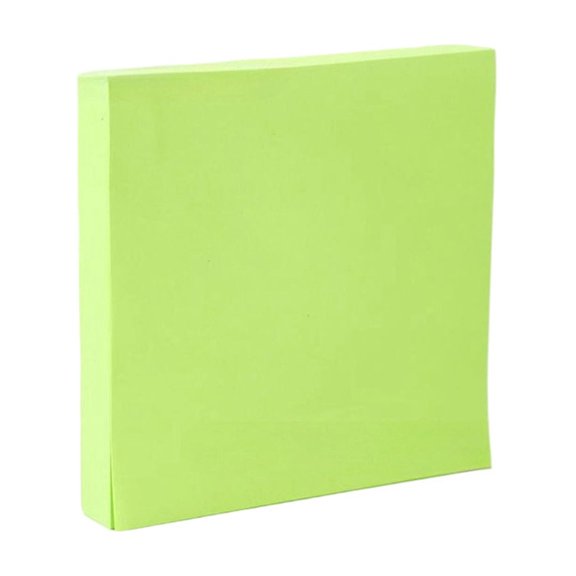 Lume Wear Bright Color Recyclable Self Sticky Notes for Home Notebook and Office. Easy to Stick Removable Memo Pads with Strong Adhesive for Daily Reminders