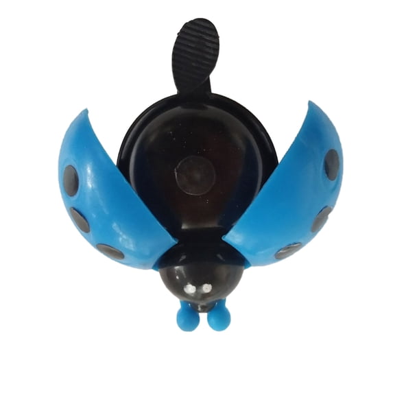 Lume Wear Cute Ladybug Bike Bell for Children a Mini Handlebar Horn with Clear Ringing Sound. A Novelty Bicycle Bell That Fits Boys and Girls Bikes for Outdoor Riding and Safety Awareness