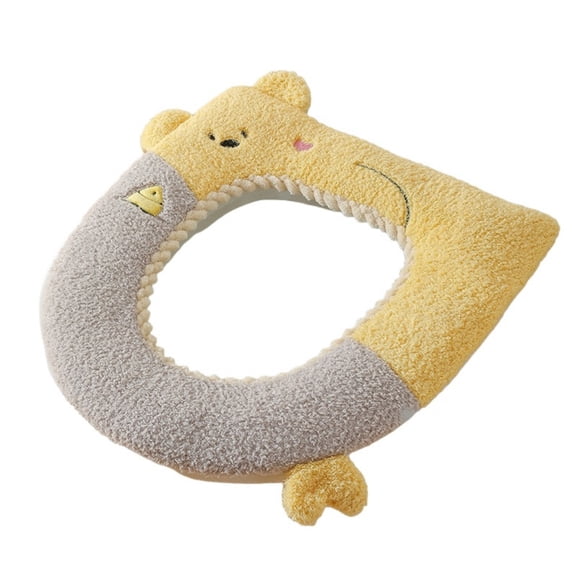 Lume Wear Extra Thick Seat Cushion for Enhanced Bathroom Comfort And Support. With A Non Grip And Easy Cleaning Design. Fits Standard Toilet Seats