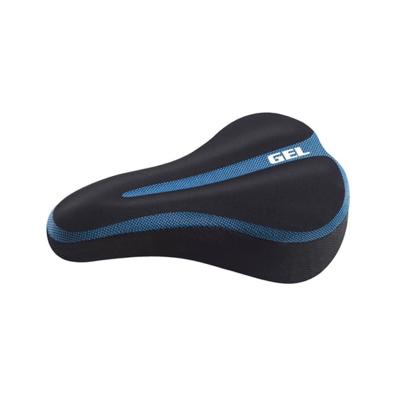Lume Wear Gel Bike Seat Cushion for A More Comfortable Ride. A Shock Absorbing Pressure Relief Pad for Long Distance Cycling Trips That Reduces Saddle Discomfort