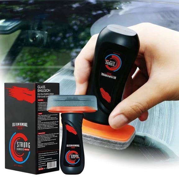 Lume Wear Glass Water Spot And Grease Film Remover for Auto Windows And Windshields. Restores Clarity by Removing Oil Films And Hard Water Stains. 100ml