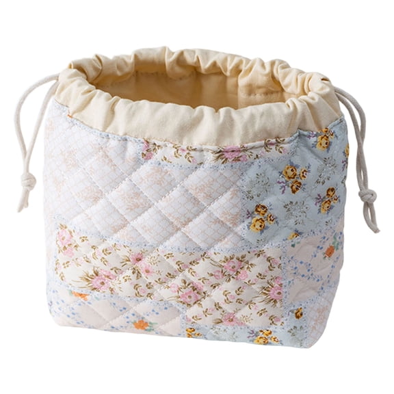 Lume Wear Large Capacity Drawstring Cosmetic Bag a Travel Makeup Organizer. A Portable Toiletry Pouch with Drawstring Closure for Easy Access And Storage