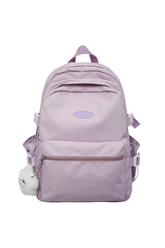 Large Capacity Solid Color Travel Backpack for Camping and Outdoor Activities a Water Resistant Casual Double Shoulder Bag. A Durable Daypack for Daily Commute and Leisure
