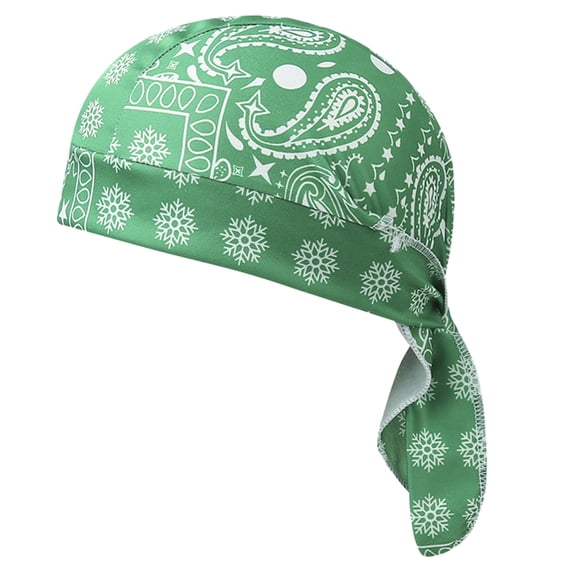 Lume Wear Motorcycle Head Wrap Liner Set a Stretchy Elastic Fit Skull Cap Bandana for Under Helmet. A Breathable Head Scarf for Biking Cycling and Outdoor Riding. Moisture Wicking