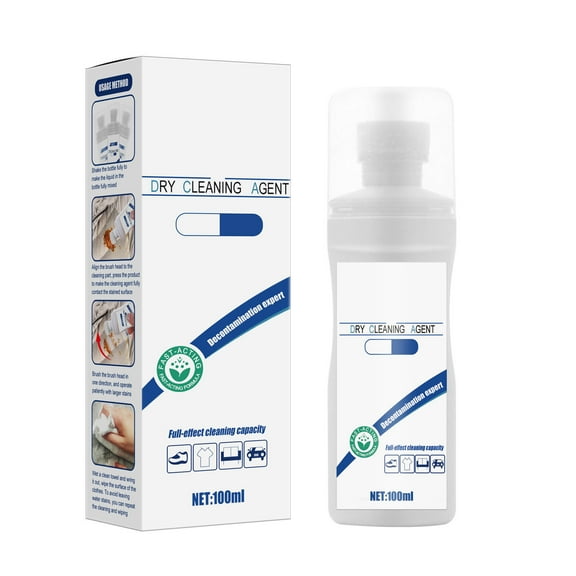 Lume Wear Multi Purpose Dry Cleaning Agent 100ml for Down Jackets Sneakers and Delicate Fabrics. A Waterless Laundry Spray for Home Use without The Hassle